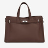 Sac cabas pour femme Tote Land Acajou - Mac Douglas